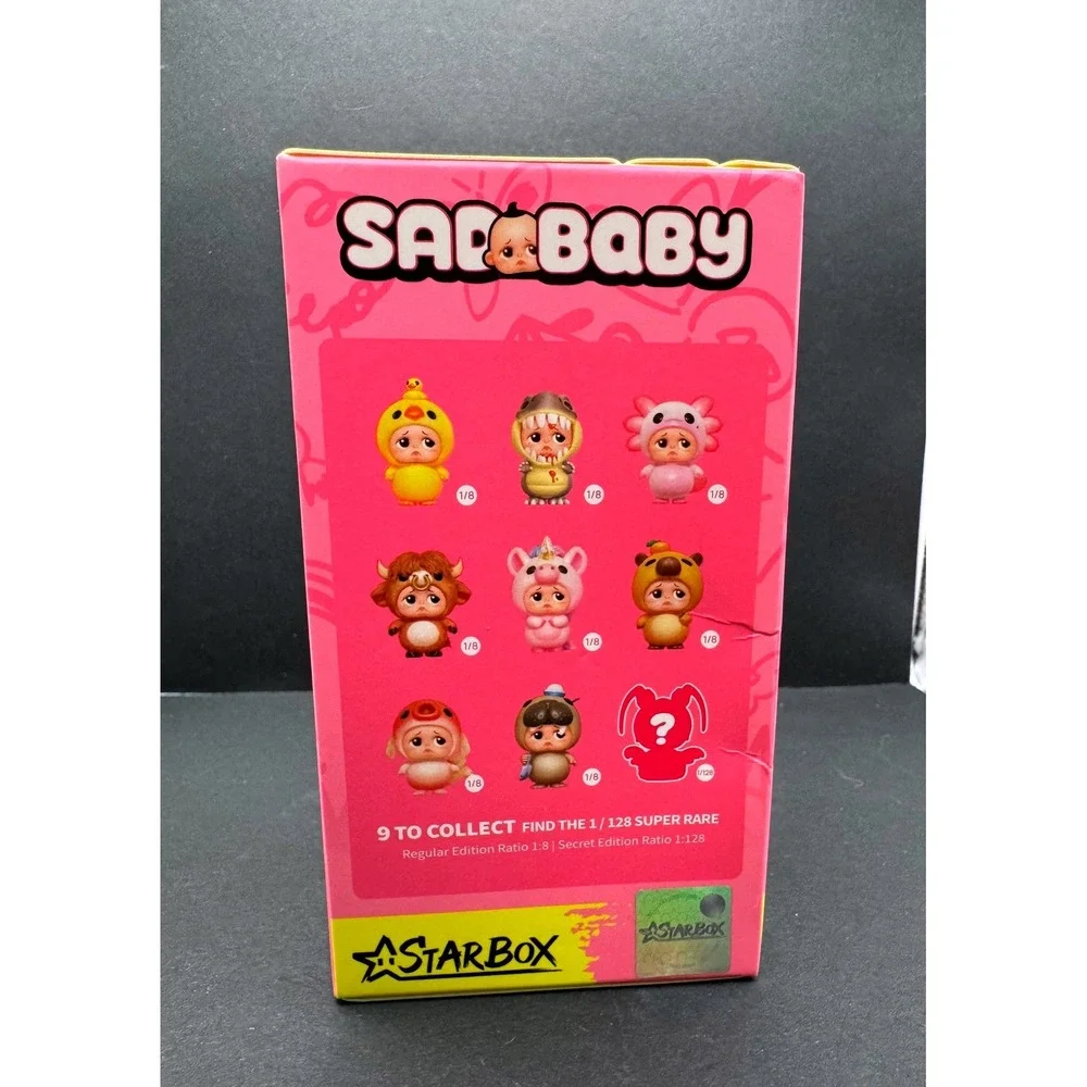 Starbox Sad Baby Vinyl Collectible Blind Box Mystery Figure Yellow Chick Series